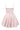 Pink Satin Contrast Tule Babydoll Corset Mini Dress