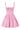 Pink Ruched Puff Corset Bubble Mini Dress